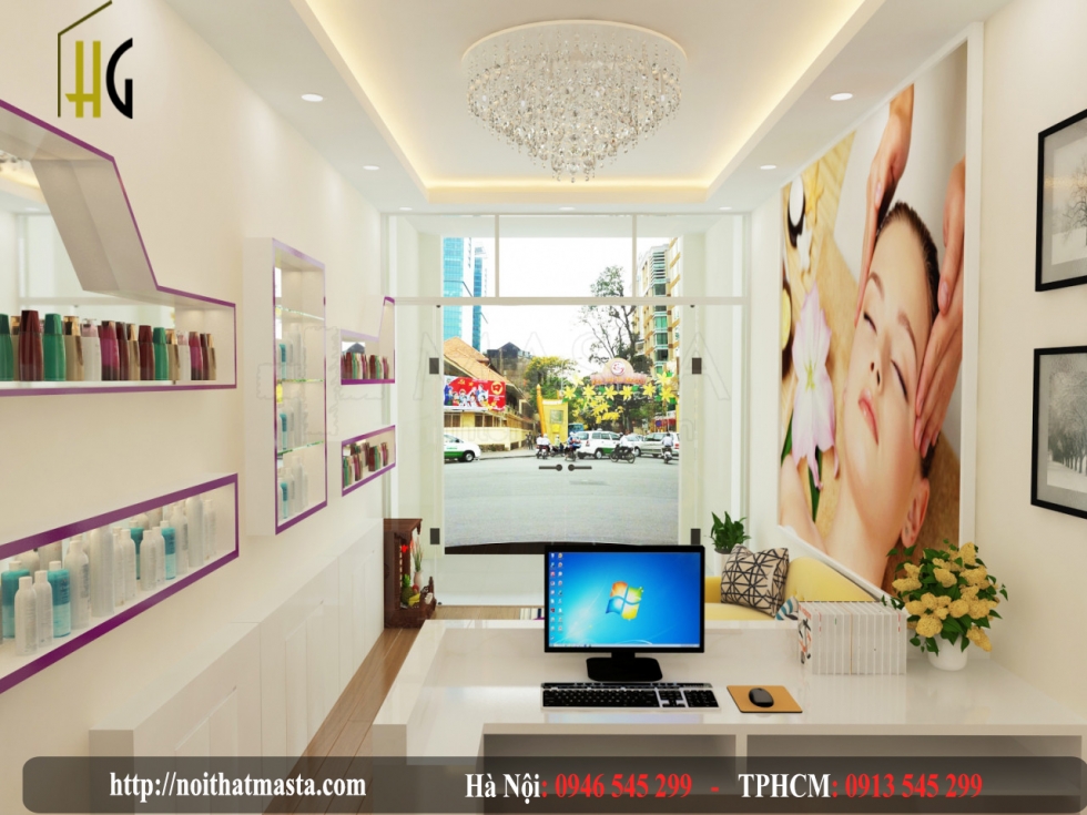 Mẫu thiết kế Spa đẹp và sang trọng 